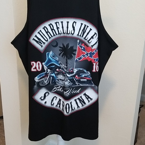 MURRELLS INLET 2016 BIKE WEEK MUSCLE TANK 2XL - Picture 2 of 6